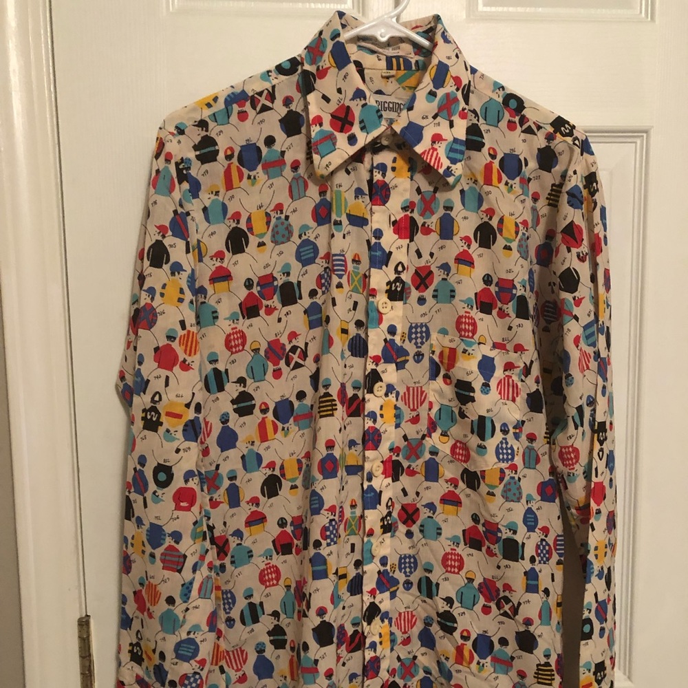 J Riggings Jockey/Horse Racing Shirt M